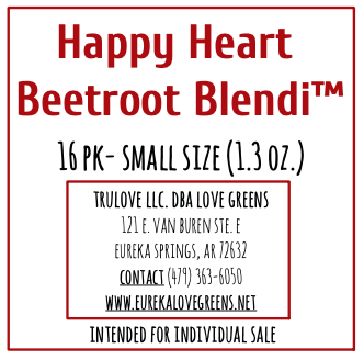 Small Happy Heart Beetroot Superfood Blendi™ 16 Pack