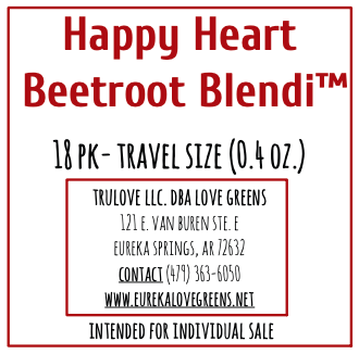 Travel Mini Happy Heart Beetroot Superfood Blendi™ 18 Pack